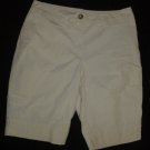 A.N.A. Women's Shorts - Off White/Creme - Size 12 - EUC