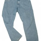 Mens Blue WRANGLER Relaxed Fit Denim Jeans 40 X 32 100% Cotton
