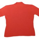 Womens Red WORTHINGTON Pullover Blouse Medium