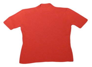 Womens Red WORTHINGTON Pullover Blouse Medium