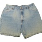 Womens Blue LEVIS 951 Relaxed Fit Denim Shorts 14