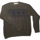 Mens Gray Blue Green AMERICAN EAGLE OUTFITTERS Pullover Sweater XL