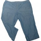 Mens Blue PURITAN Casual Denim Pants 3XL 48 - 50 X 25 1/4 100% Cotton