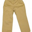 Womens Brown RELATIVITY Capris 6 Inseam 21 3/4 Cotton Blend