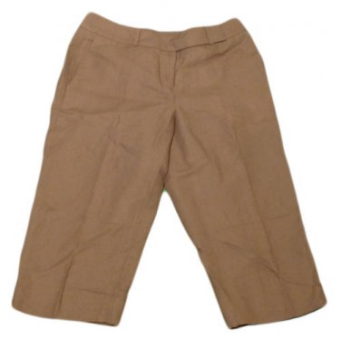 Womens Brown ANN TAYLOR LOFT Capris 4