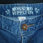 Womens Blue MOSSIMO SUPPLY CO Capri Pants 9 Inseam 15" Blues Cotton Blend