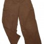 Womens Brown ANN TAYLOR LOFT Capris Pants 6 100% Cotton Inseam 29