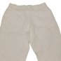Womens White EDDIE BAUER Capris 8 Inseam 21 1/2 100% Cotton
