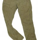 Womens Green LAUREN CONRAD Pants Capris 12 100% Cotton Inseam 30 1/4