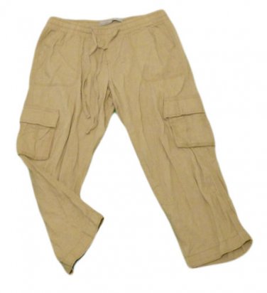 Womens Brown OLD NAVY Low Rise Capris XS Inseam 20 1/2