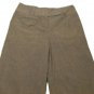 Womens Gray LARRY LEVINE Stretch Capris 8 Inseam 19
