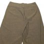 Womens Gray LARRY LEVINE Stretch Capris 8 Inseam 19
