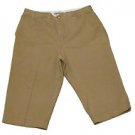 Womens Green LIZ CLAIBORNE Audra Style Capris 12 100% Cotton Inseam 16