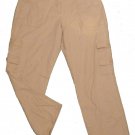Womens Taupe NEW YORK & CO Capris 10 Inseam 25 3/4 Cotton Blend
