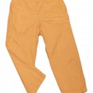 Womens Orange STATEMENTS Capris 12P 100% Cotton Inseam 22 3/4 Petites