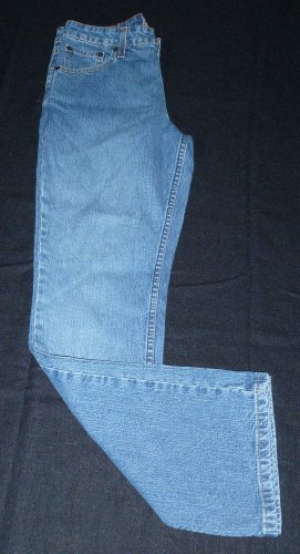 LEVI STRAUSS Women's Stretch/Mid Rise/Bootcut Jeans - Blue - Size 4 Misses - EUC