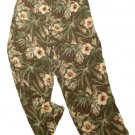 Womens Multi-Color SAKS FIFTH AVENUE Casual Dress Pants L Large 100% Silk