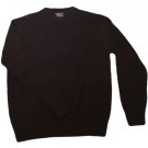 Womens Black ALEXANDER JULIAN COLOURS Pullover Sweater S/P 100% Cotton