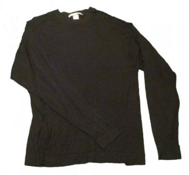 Mens Black PERRY ELLIS Pullover Shirt XL