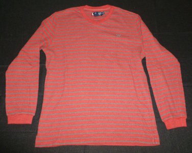 CHAPS/RALPH LAUREN Men's Pullover Shirt -Rust/Gray - Size Small - EUC *