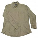 Mens Black White ALAN FLUSSER Button Down Shirt Medium