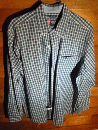 CHAPS by RALPH LAUREN MEN'S SHIRT - MULTI-COLOR PLAID - SIZE XXL