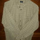 IZOD Men's Shirt - Brown/Tan/Gray - Size XL - EUC