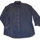 Mens Blue CHAPS RALPH LAUREN Button Down Shirt 17 1/2