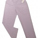 Womens Purple KORET Adjustable Waist Missy Reg Casual Dress Pants 14 NWT