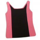Womens Black Pink VENINI Pullover Sleeveless Blouse XS