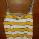 TOMMY HILFIGER WOMEN'S SHIRT - YELLOW/BLACK/WHITE - SIZE XL