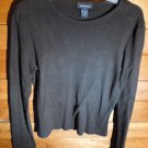 THE LIMITED Women's Pullover Shirt   Black  Size S *