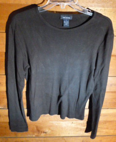 THE LIMITED Women's Pullover Shirt   Black  Size S *