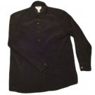 Womens Black TALBOTS Stretch Blouse Small