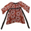 Womens Red Black White AMY BYER Pullover Blouse Large