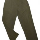 Mens Gray PERRY ELLIS Pleated Dress Pants 36 X 31 Polyester Blend