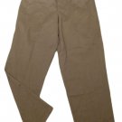 Mens Green AUTHENTIC LAUNDERED KHAKIS Easy Care Casual Pants 34 X 31 1/2