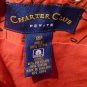 Womens Red Black White CHARTER CLUB Wrap Skirt 8P