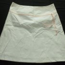 GAP Women's Skirt - White & Pink - Size 6 - EUC *