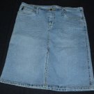 MUDD Women's Denim Skirt - Blue - Size 13 - EUC