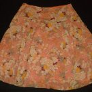 Womens Orange Tan Brown AMERICAN EAGLE OUTFITTERS Skirt 4