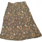 Womens Black Brown Gray NORTON MCNAUGHTON Skirt 12