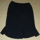 ANN TAYLOR Women's Skirt - Blue/Black - Size 0 - EUC*