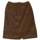 Womens Brown TALBOTS Skirt 10