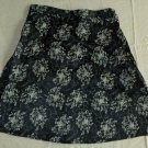 G S L Women's Skirt - Black/White - Size 7 - NWT