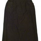 Womens Black ADOLPH SCHUMAN Skirt 29/30 (actual waist size)