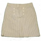 Womens Gray Off White OLD NAVY Skirt 6