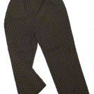 Womens Black White LIZ CLAIBORNE Dress Pants 10