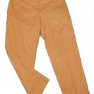 Womens Gold LIZ CLAIBORNE CRAZY HORSE Casual Pants 12