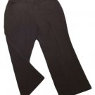 Womens Black ASHLEY STEWART Dress Pants 14W
